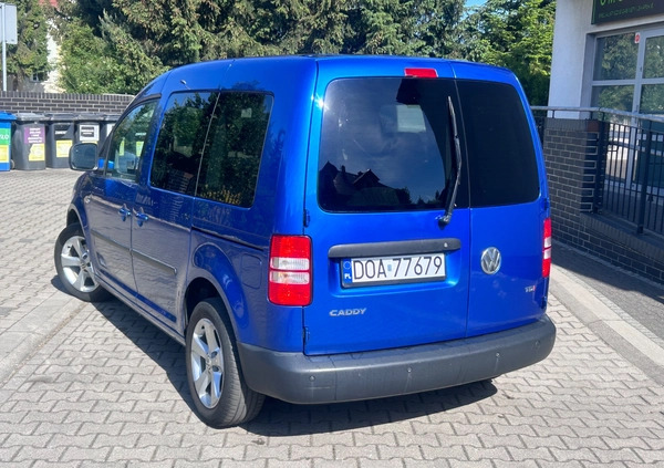 Volkswagen Caddy cena 36900 przebieg: 210000, rok produkcji 2014 z Oława małe 46